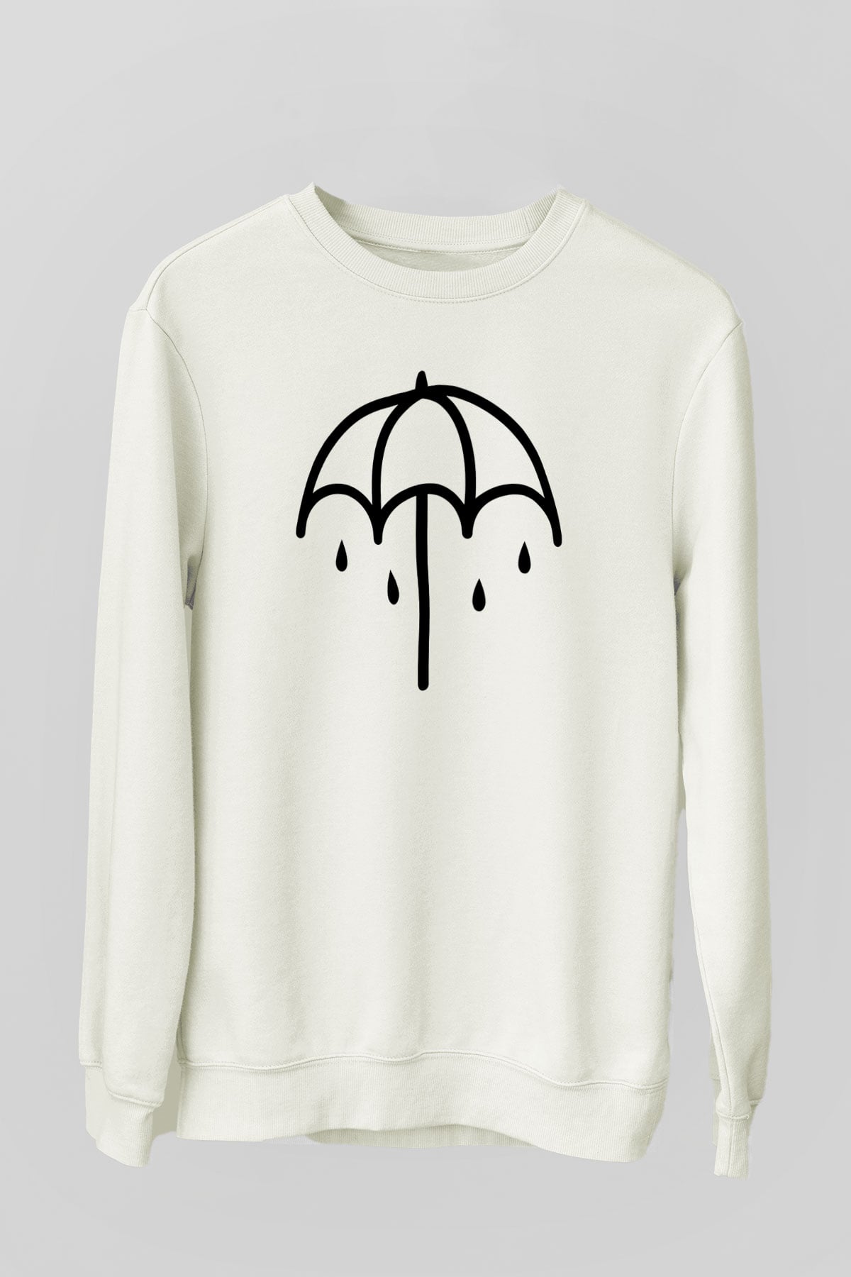 Bring Me the Horizon Beyaz Unisex Sweatshirt