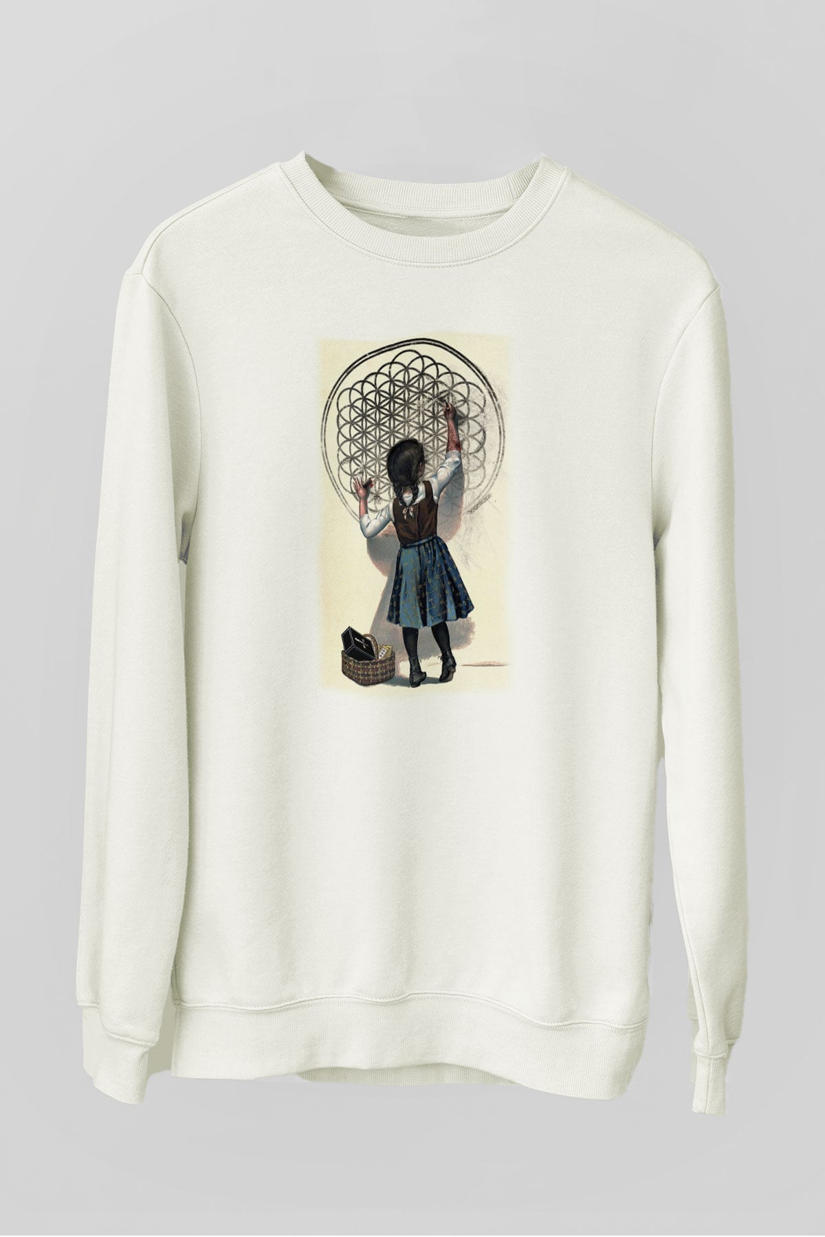 Bring Me the Horizon Beyaz Unisex Sweatshirt