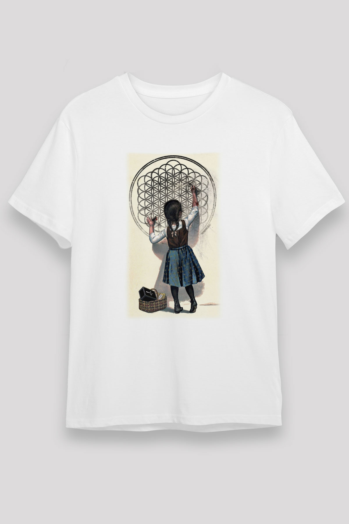 Bring Me the Horizon Beyaz Unisex Tişört T-Shirt - TişörtFabrikası