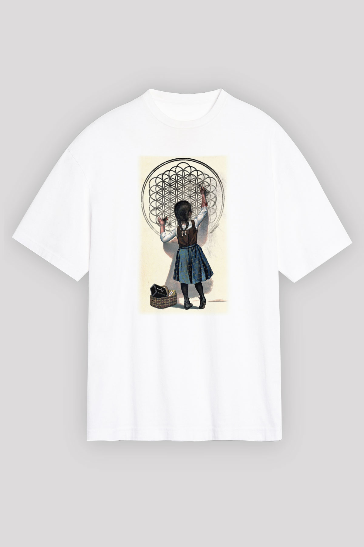 Bring Me the Horizon Beyaz Unisex Tişört T-Shirt - TişörtFabrikası