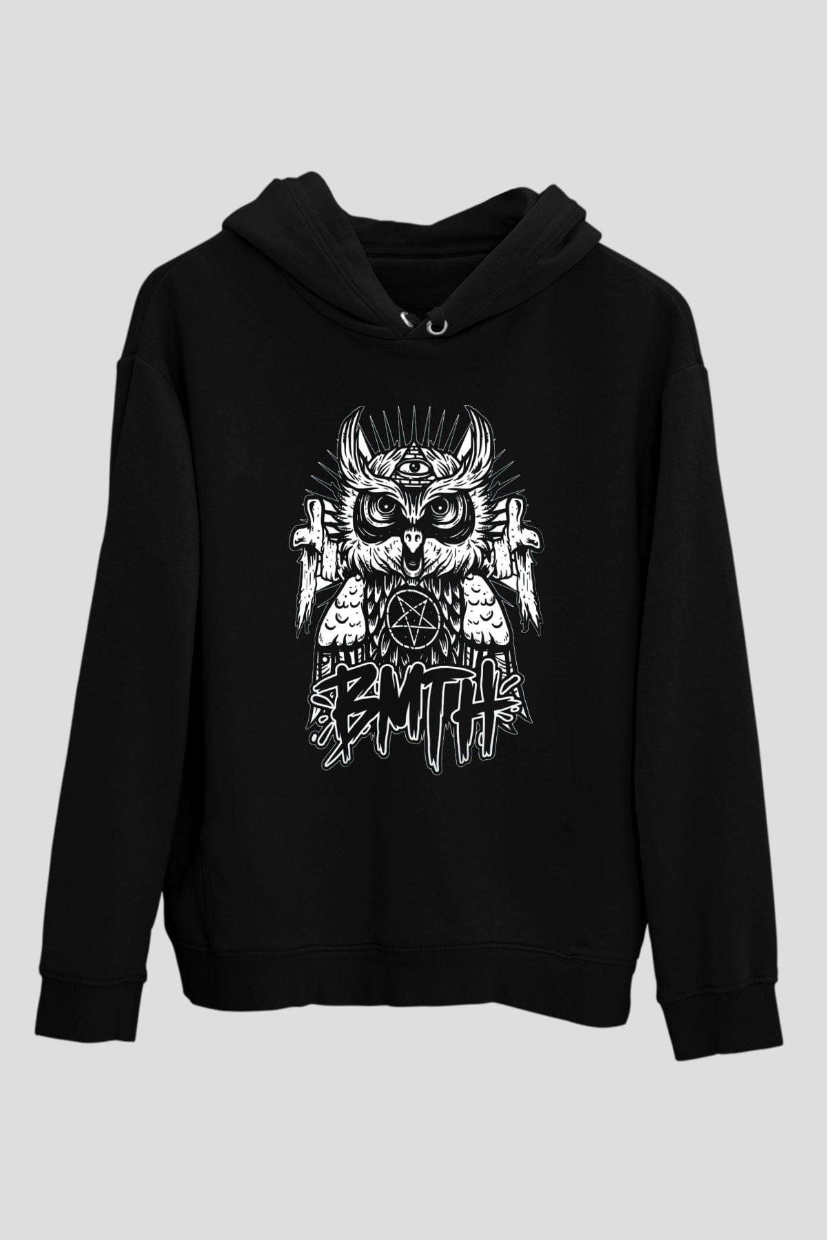 Bring Me the Horizon Siyah Unisex Hoodie