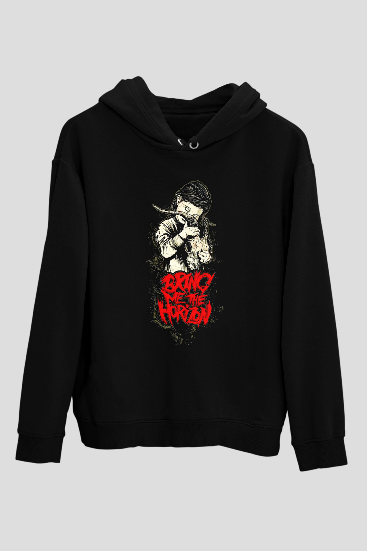 Bring Me the Horizon Siyah Unisex Hoodie