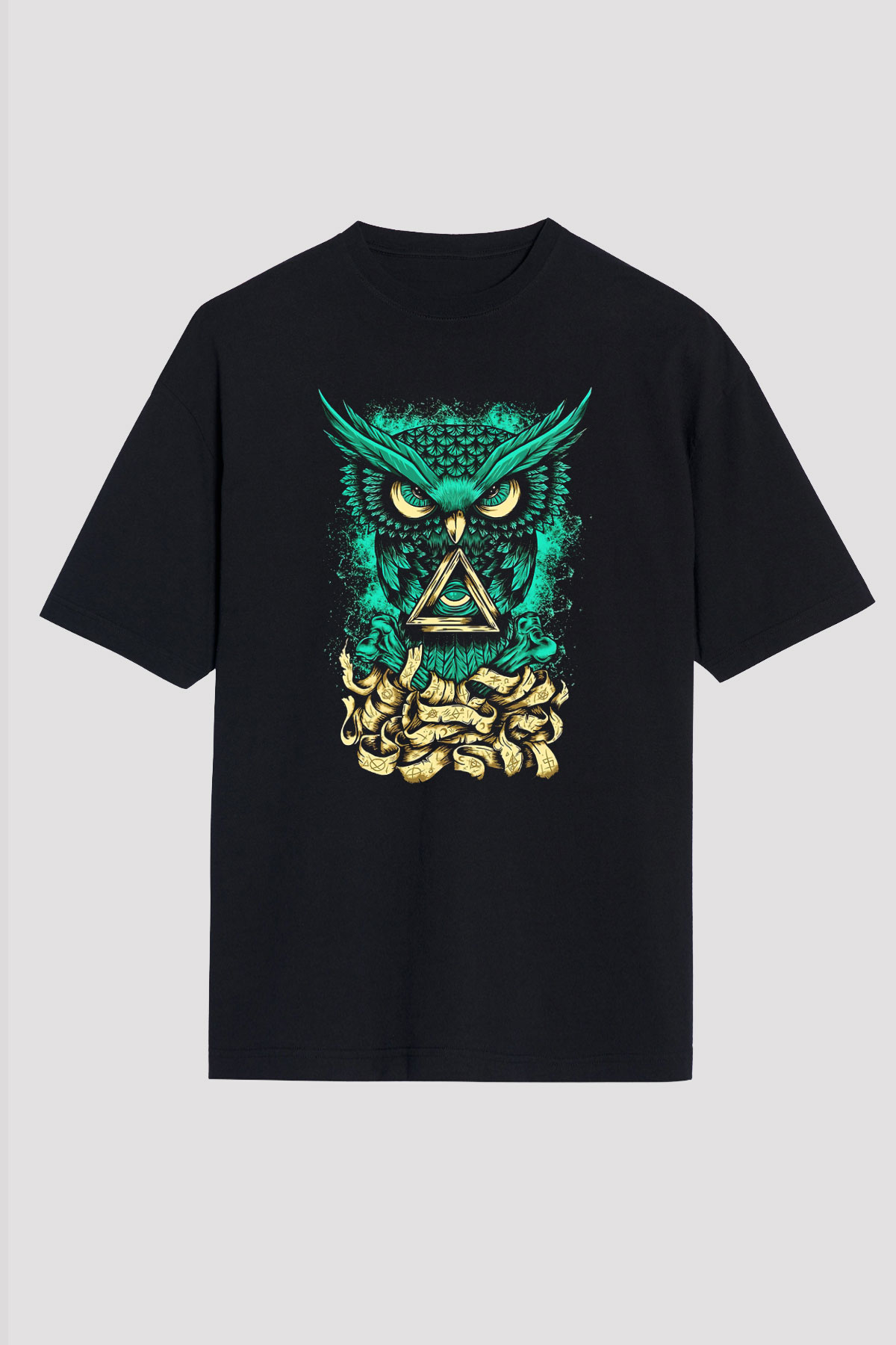 Bring Me the Horizon Siyah Unisex Oversize Tişört T-Shirt