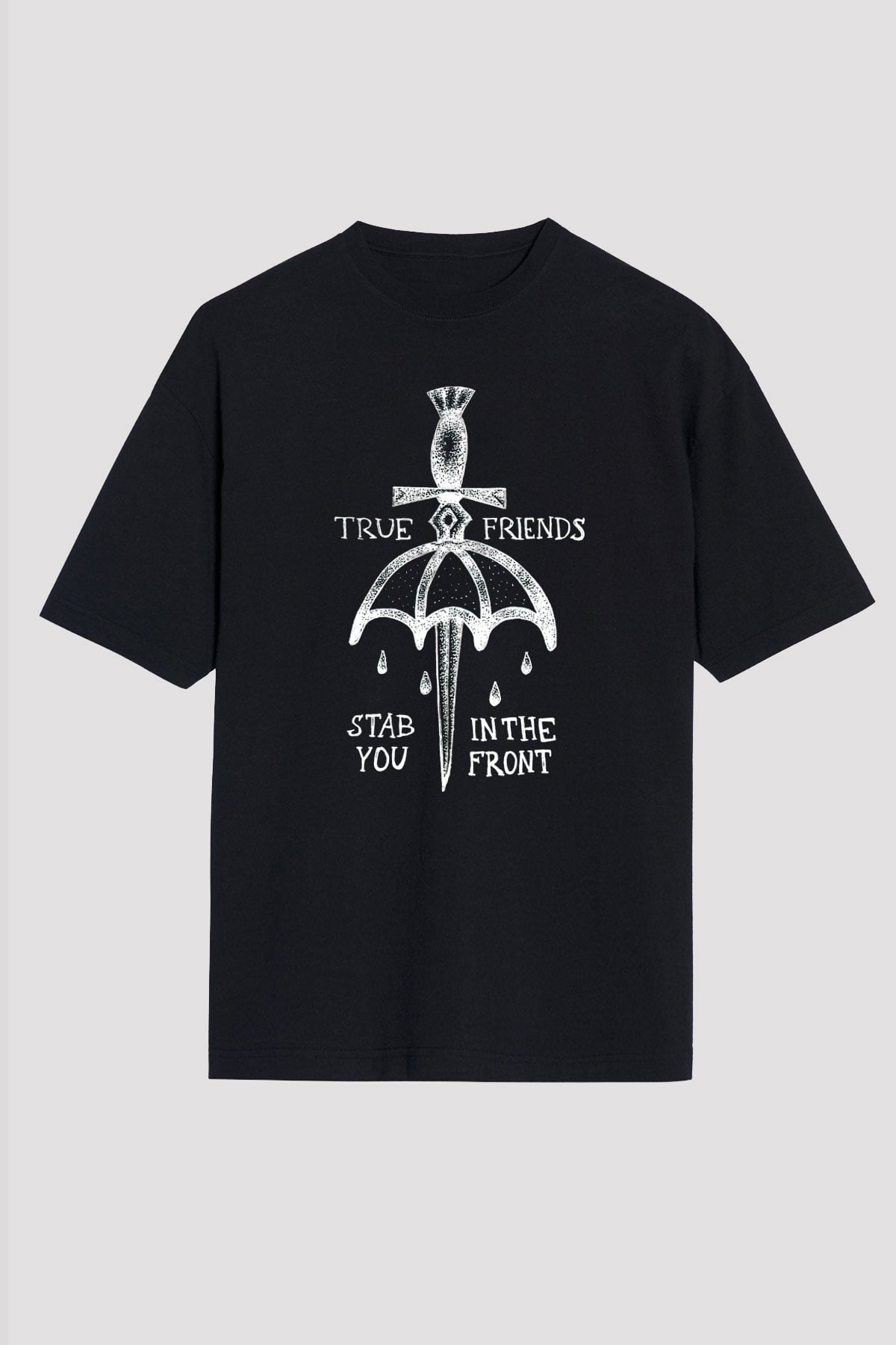 Bring Me the Horizon Siyah Unisex Oversize Tişört T-Shirt