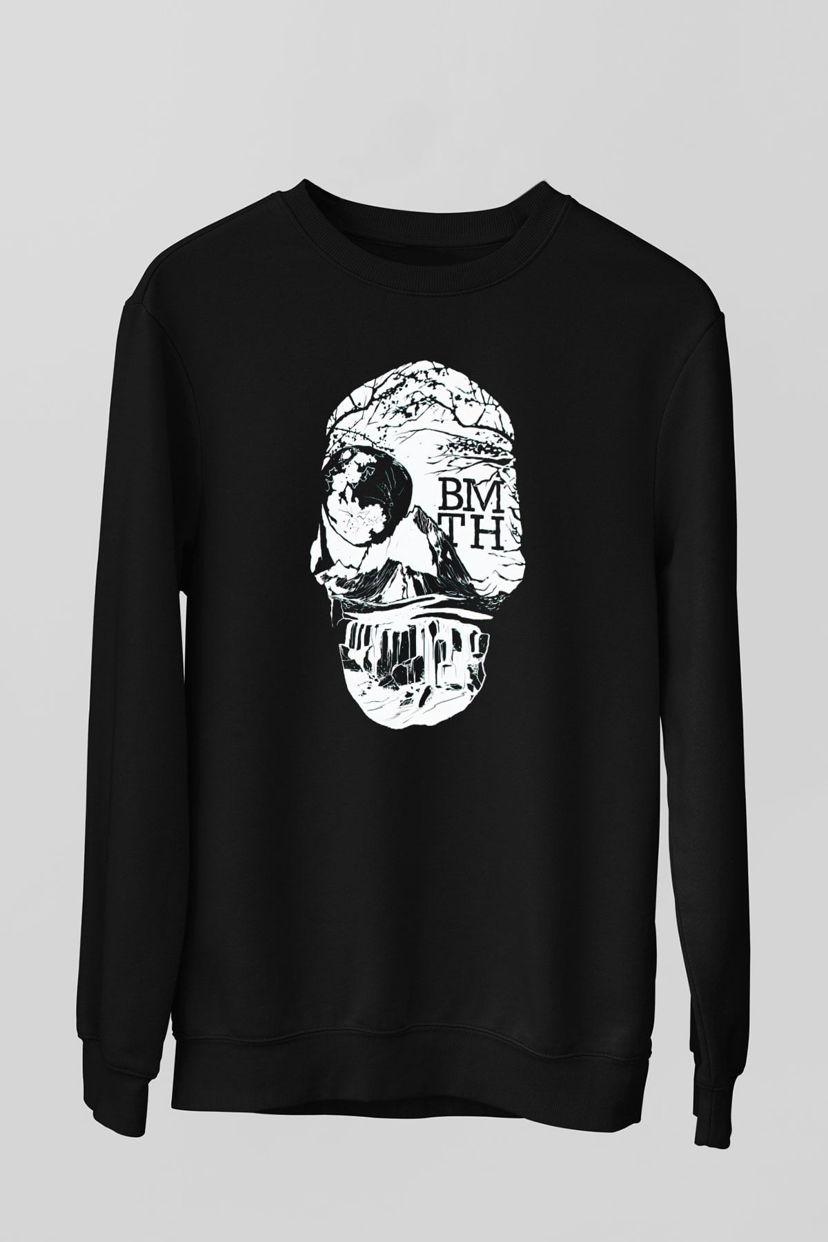 Bring Me the Horizon Siyah Unisex Sweatshirt
