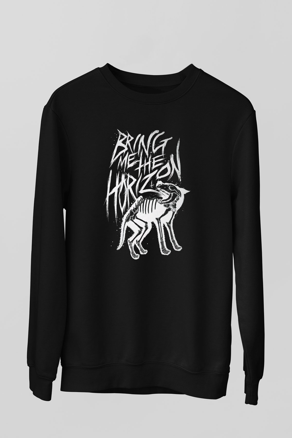 Bring Me the Horizon Siyah Unisex Sweatshirt