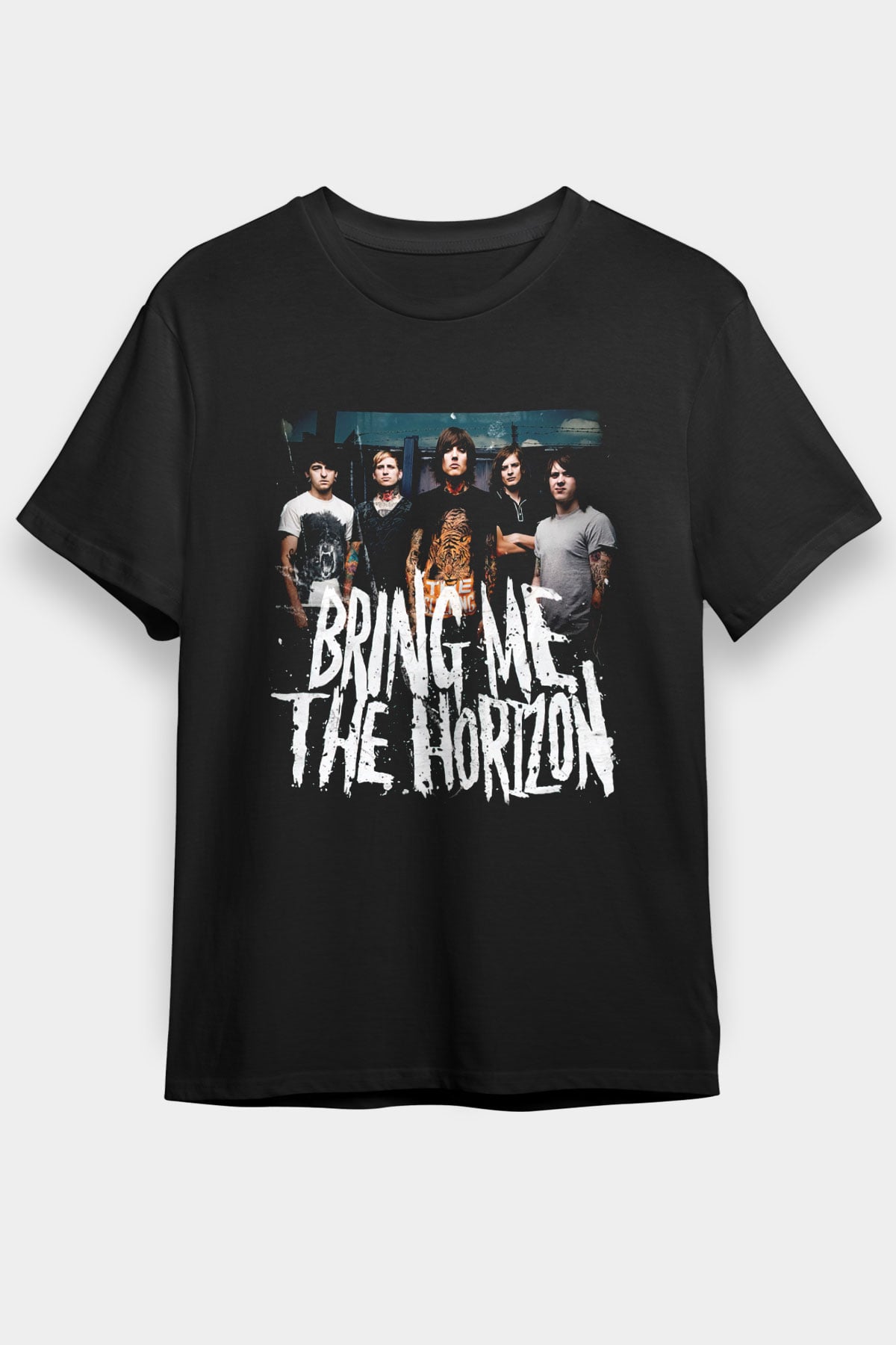 Bring Me the Horizon Siyah Unisex Tişört T-Shirt - TişörtFabrikası