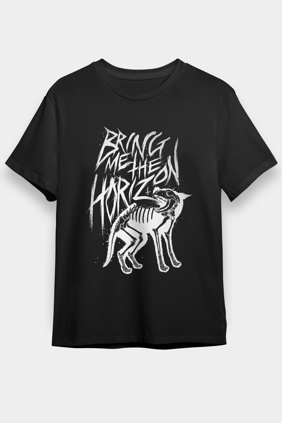Bring Me the Horizon Siyah Unisex Tişört T-Shirt - TişörtFabrikası