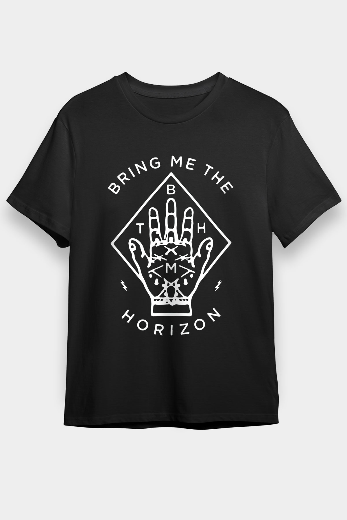 Bring Me the Horizon Siyah Unisex Tişört T-Shirt - TişörtFabrikası