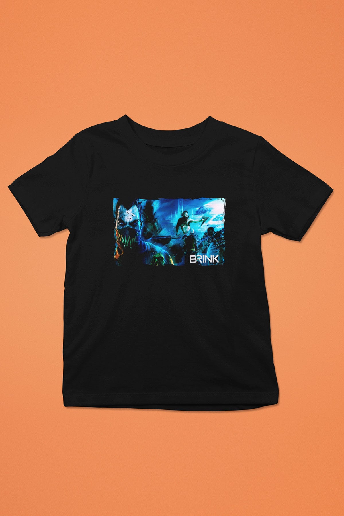 Brink Siyah Unisex Çocuk Tişört