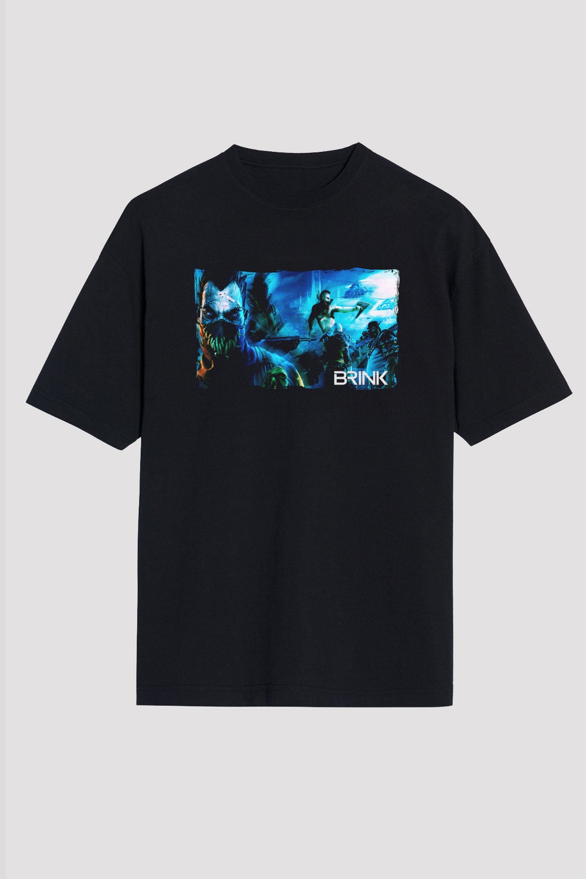 Brink Siyah Unisex Tişört T-Shirt