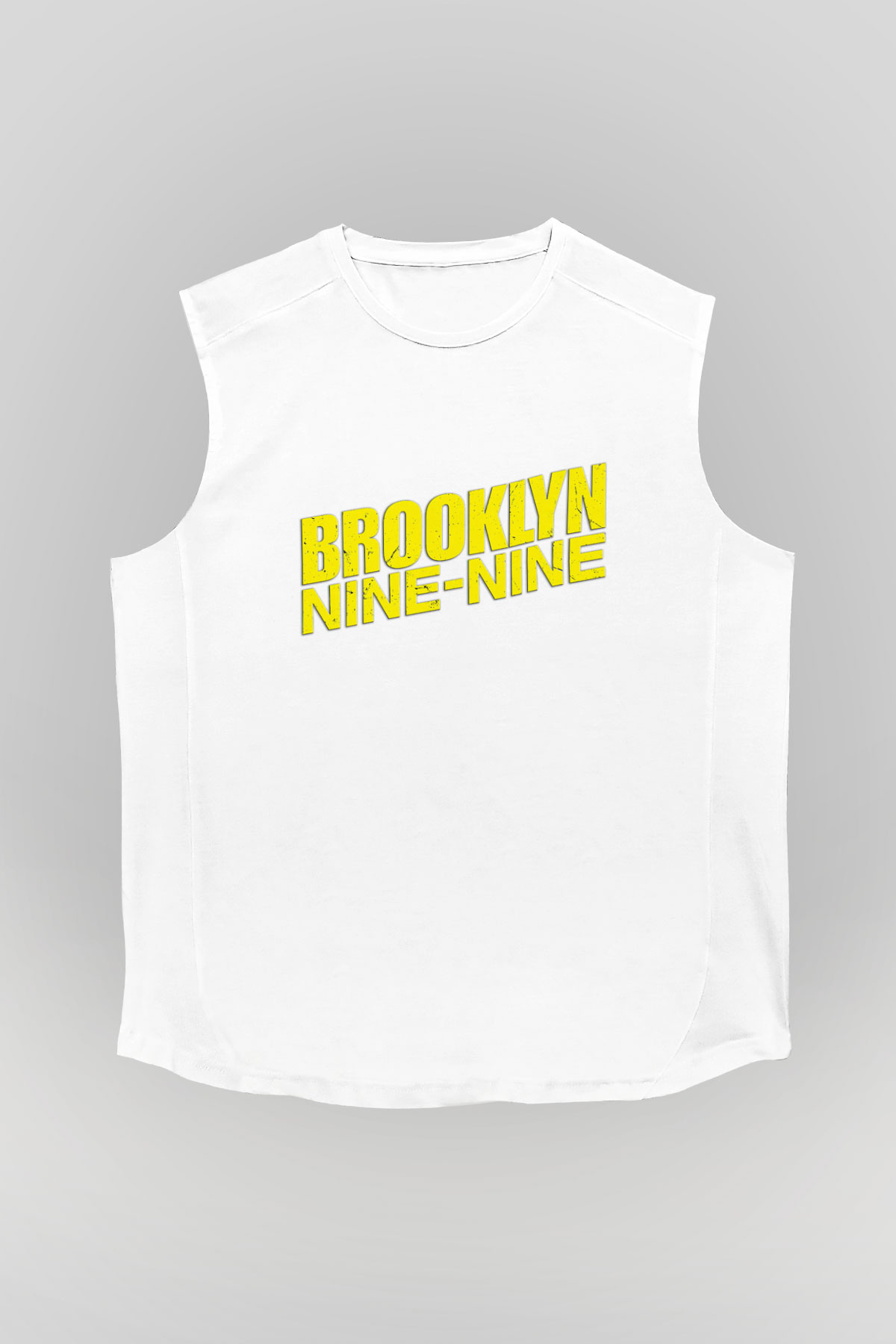 Brooklyn Nine-Nine Beyaz Unisex Kolsuz Tişört
