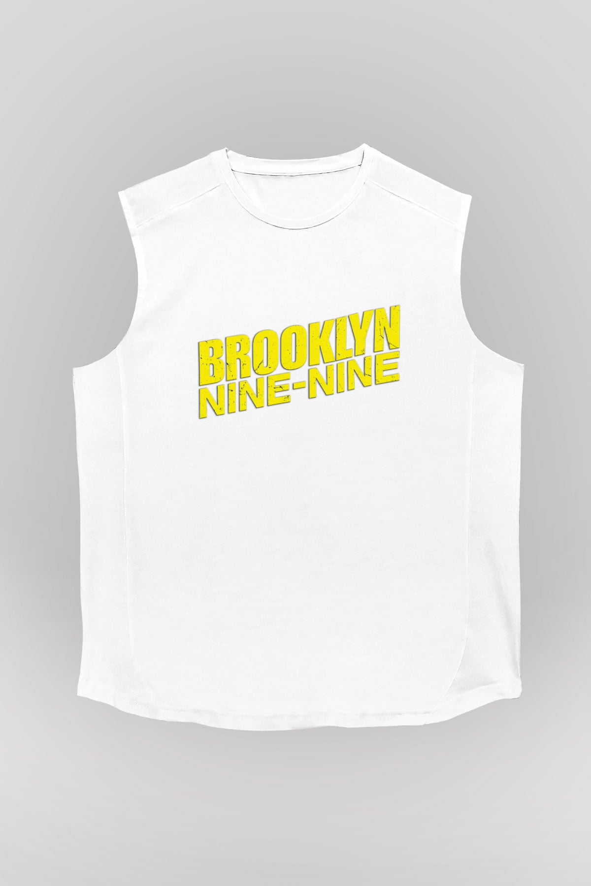 Brooklyn Nine-Nine Beyaz Unisex Kolsuz Tişört