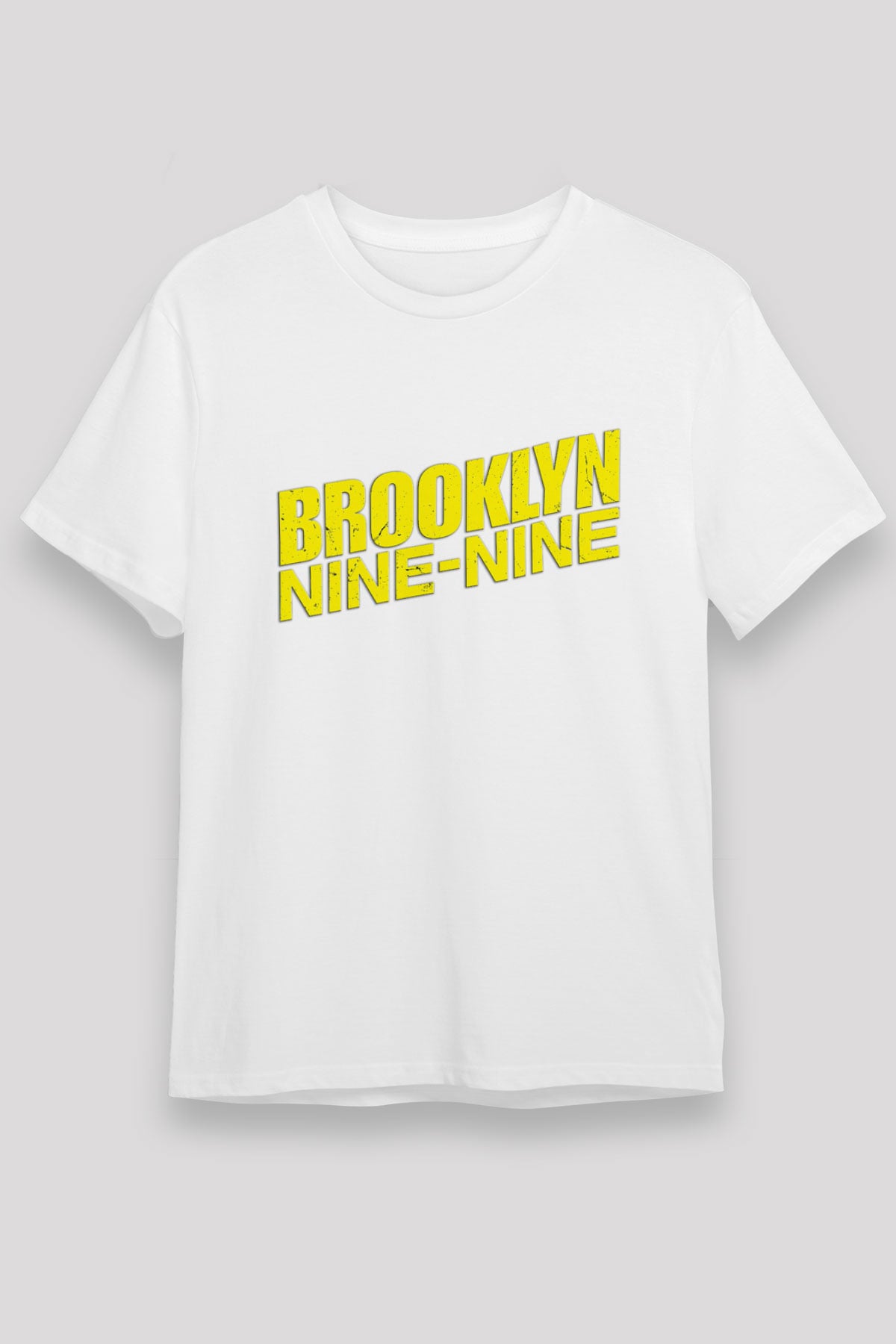 Brooklyn Nine-Nine Beyaz Unisex Tişört T-Shirt