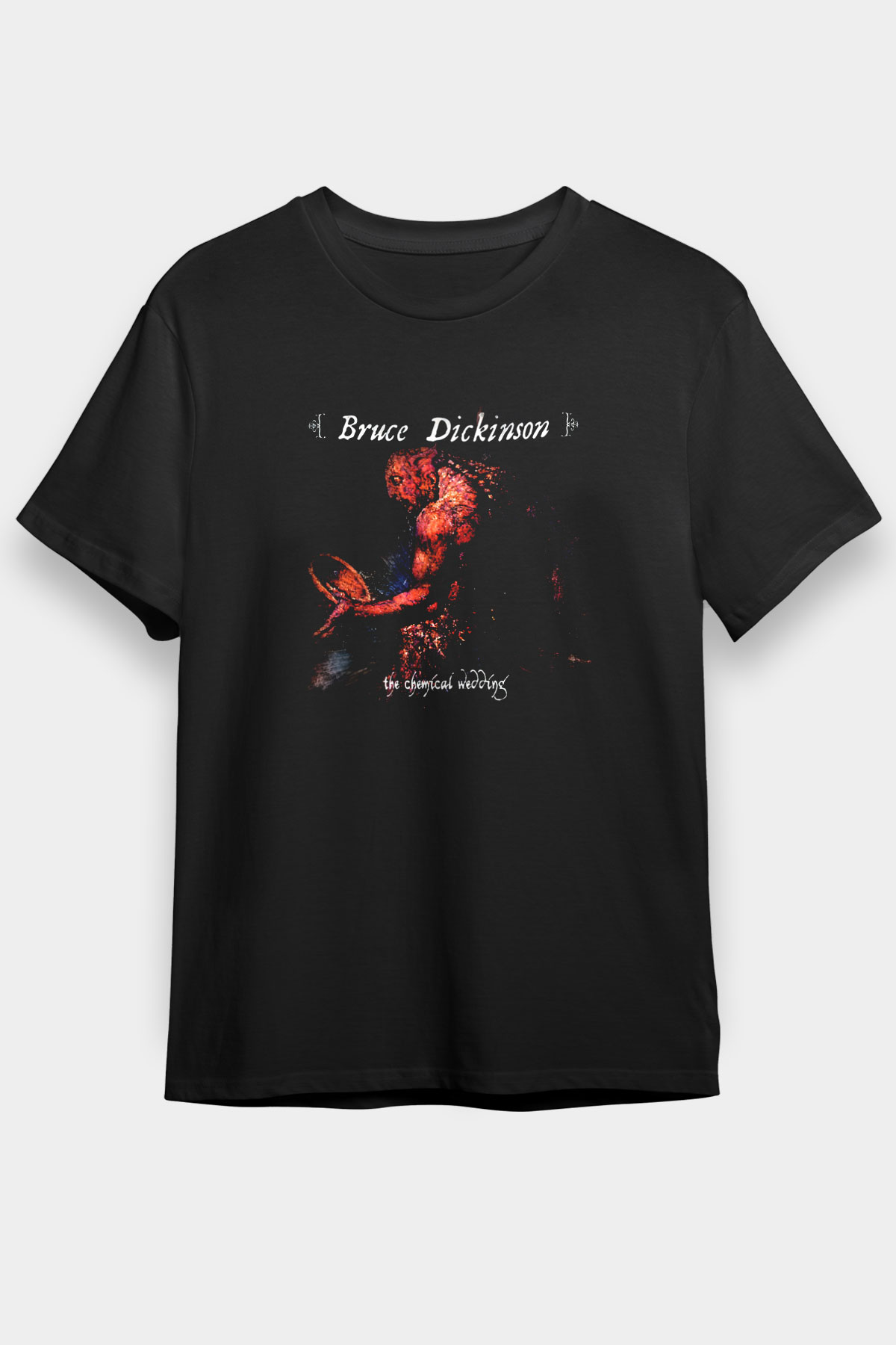 Bruce Dickinson Black Unisex Tee - STREETWEAR