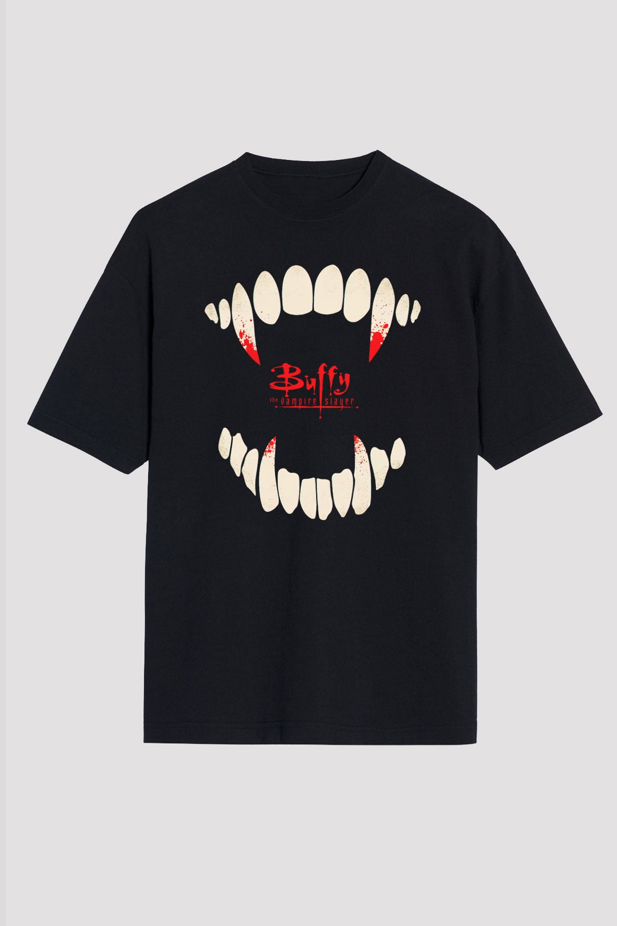 Buffy the Vampire Slayer Siyah Unisex Tişört T-Shirt
