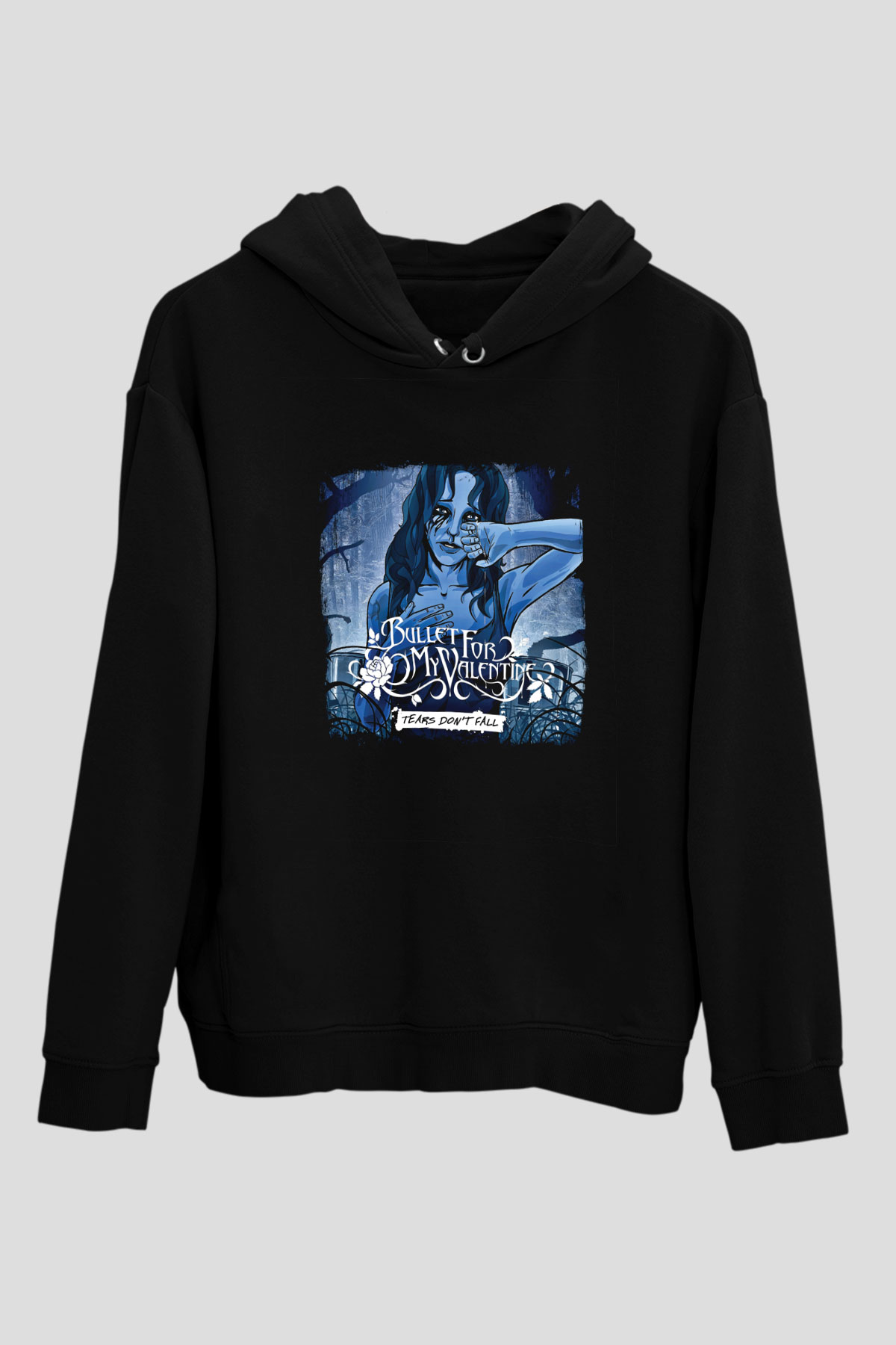 Bullet for My Valentine Baskılı Unisex Siyah Hoodie