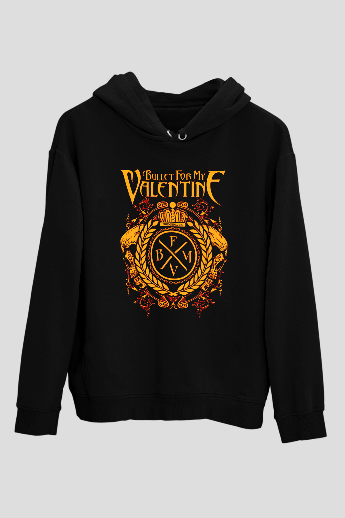 Bullet for My Valentine Siyah Unisex Hoodie
