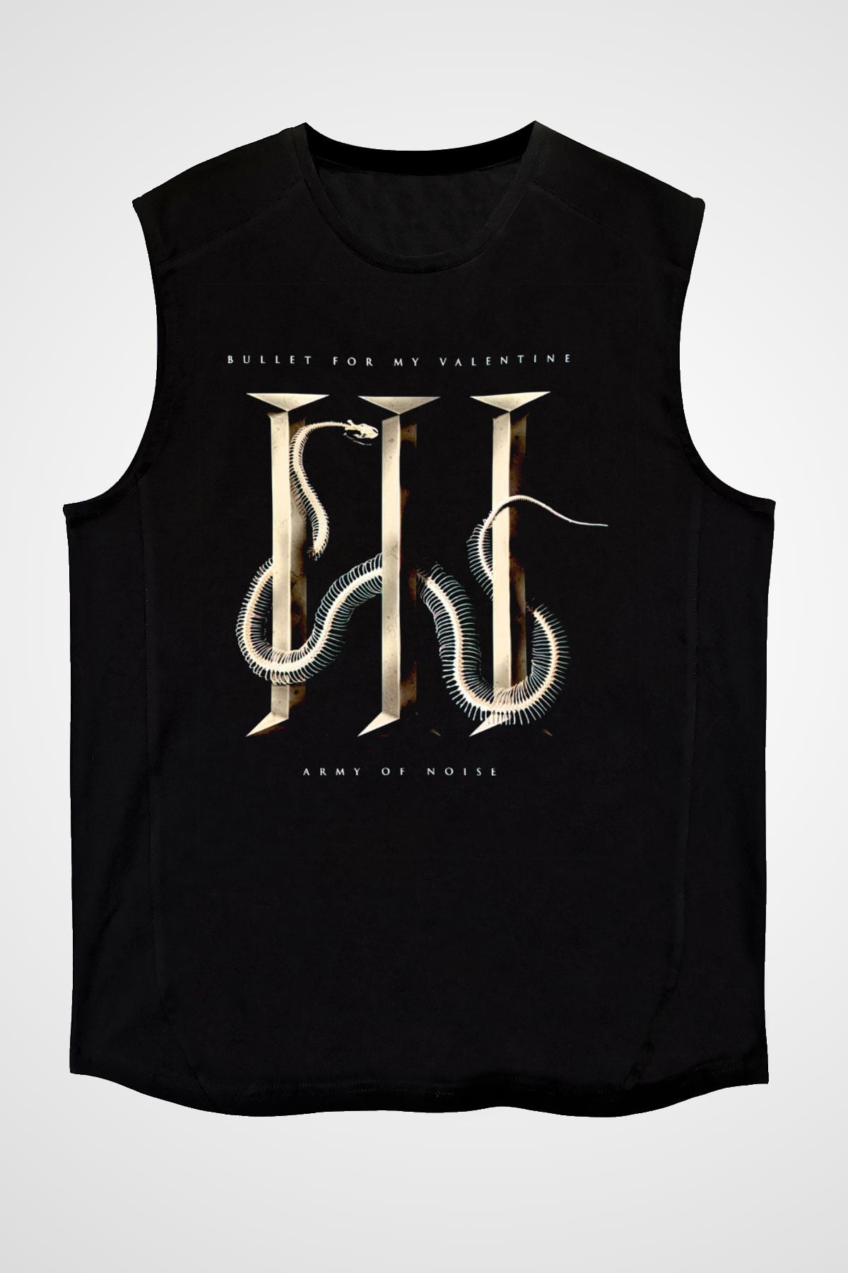 Bullet for My Valentine Siyah Unisex Kolsuz Tişört