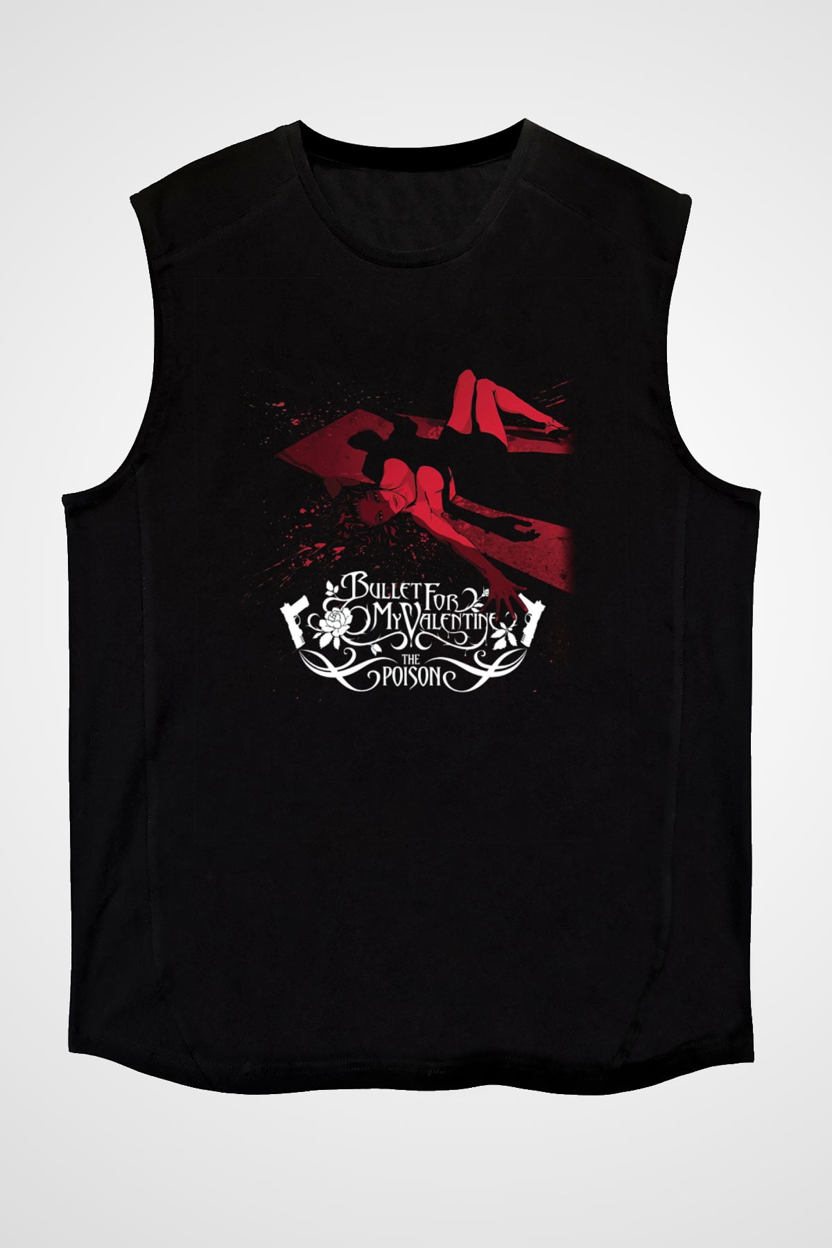Bullet for My Valentine Siyah Unisex Kolsuz Tişört