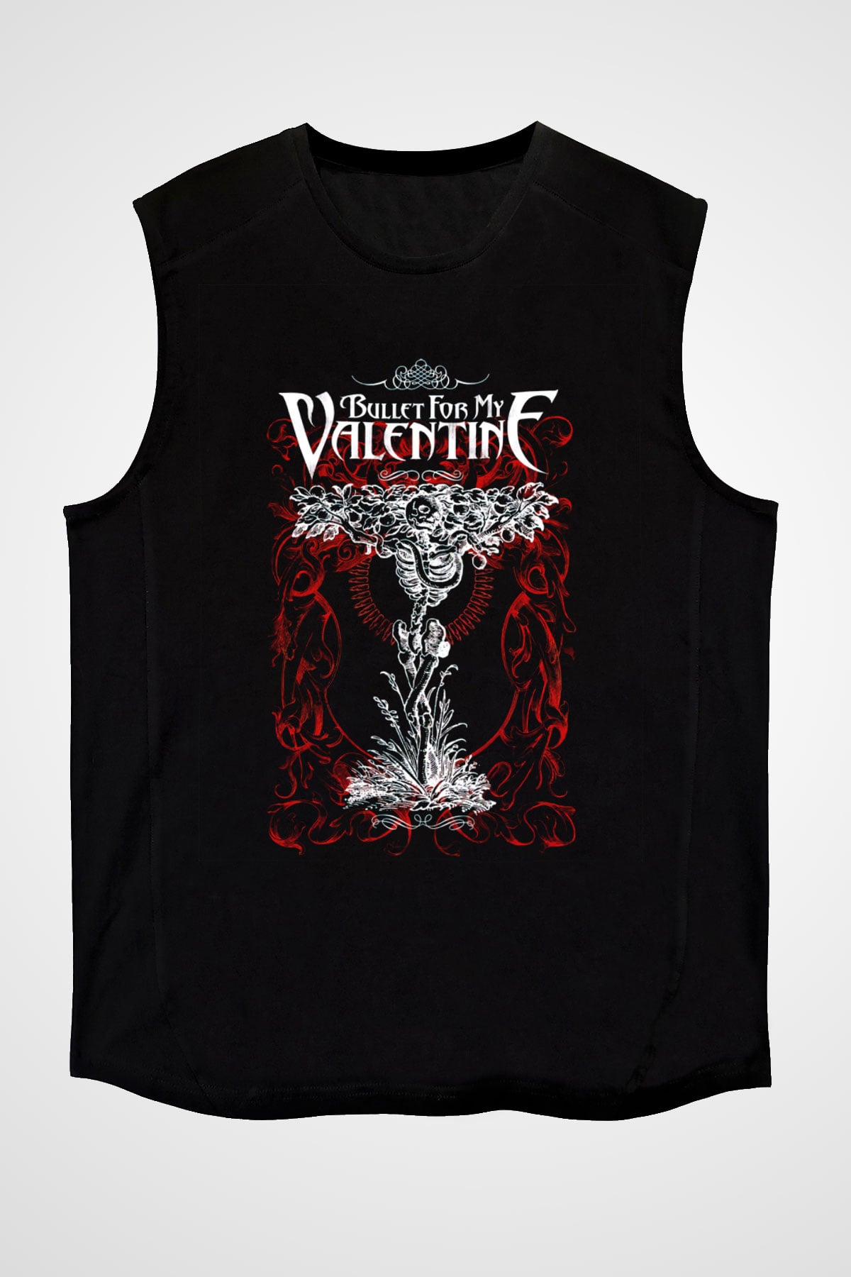 Bullet for My Valentine Siyah Unisex Kolsuz Tişört