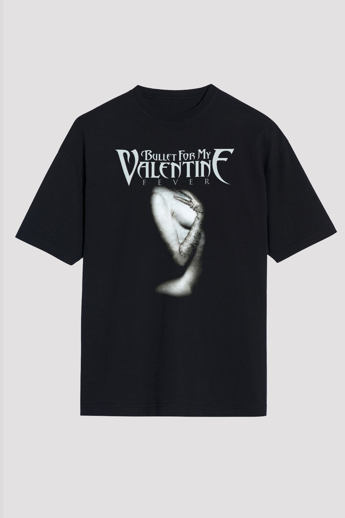 Bullet for My Valentine Siyah Unisex Oversize Tişört T-Shirt