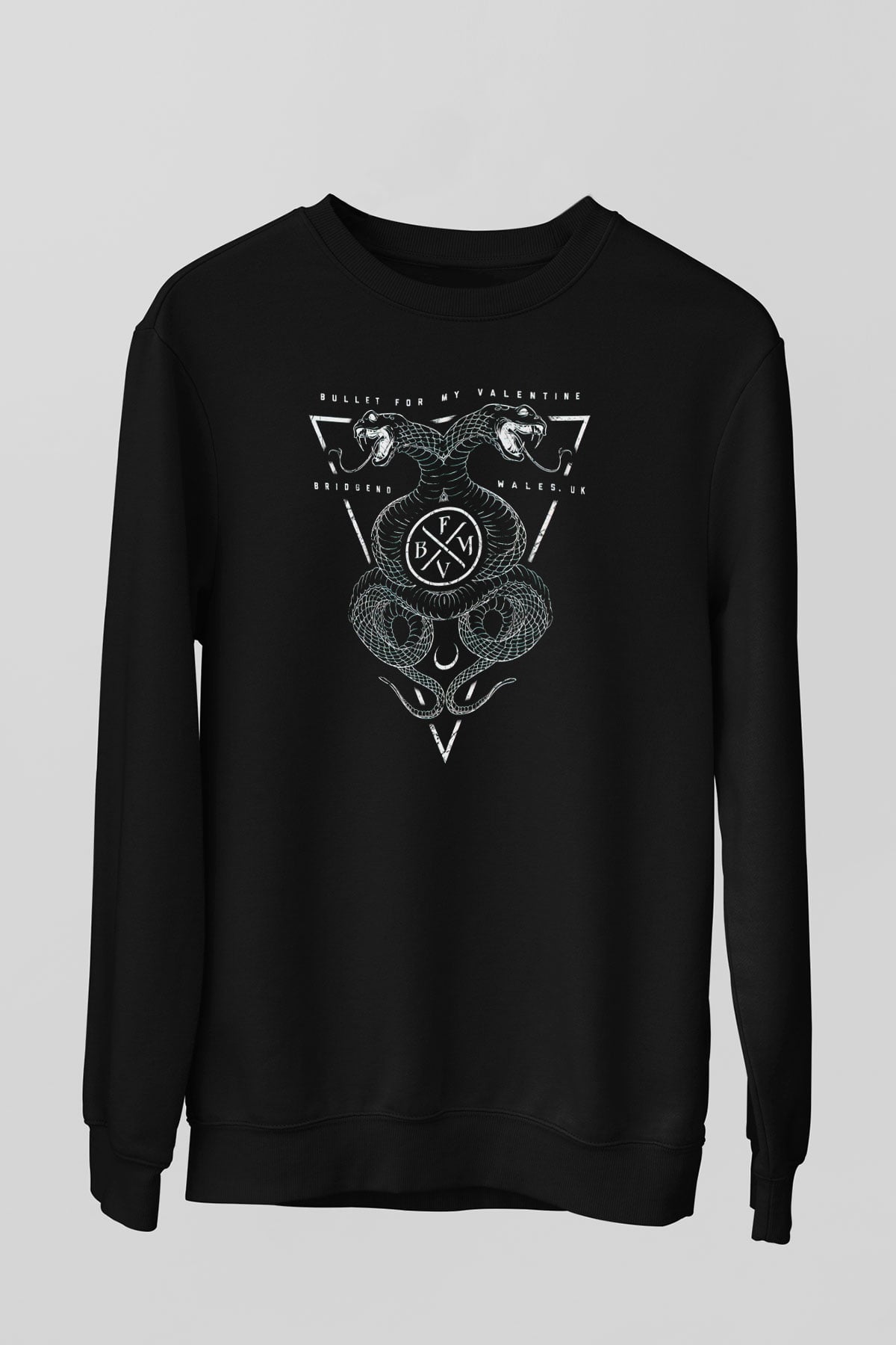 Bullet for My Valentine Siyah Unisex Sweatshirt
