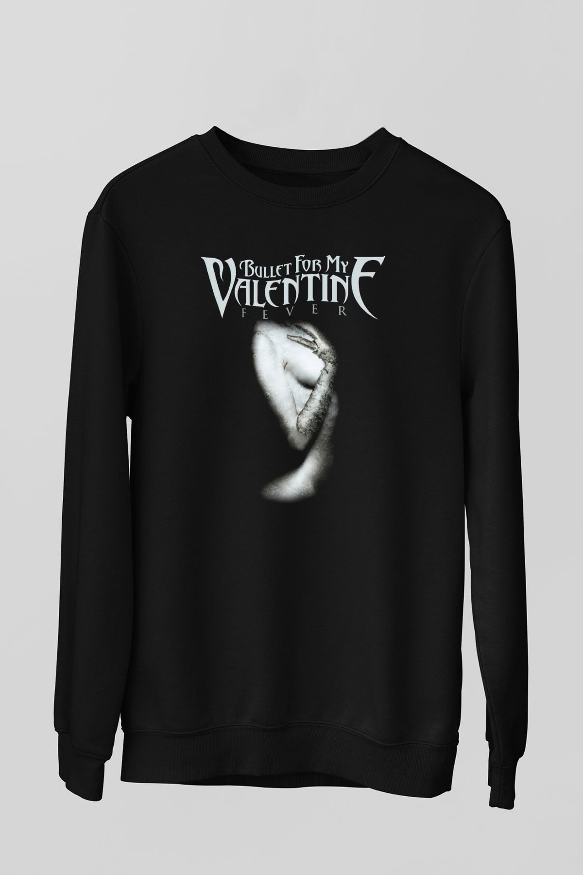 Bullet for My Valentine Siyah Unisex Sweatshirt