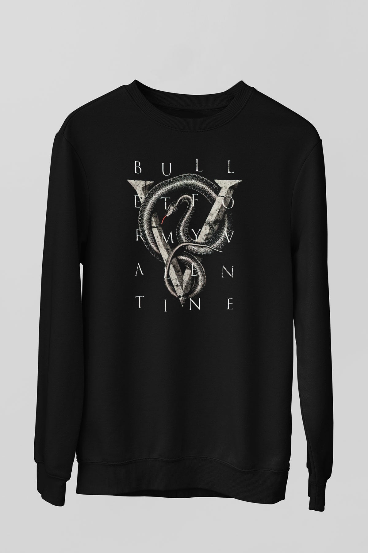 Bullet for My Valentine Siyah Unisex Sweatshirt