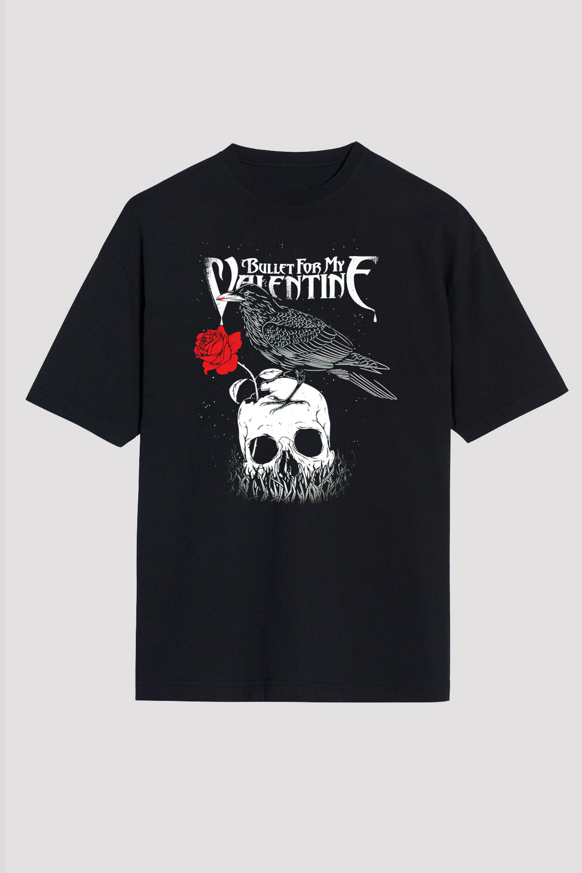 Bullet for My Valentine Siyah Unisex Tişört T-Shirt - TişörtFabrikası