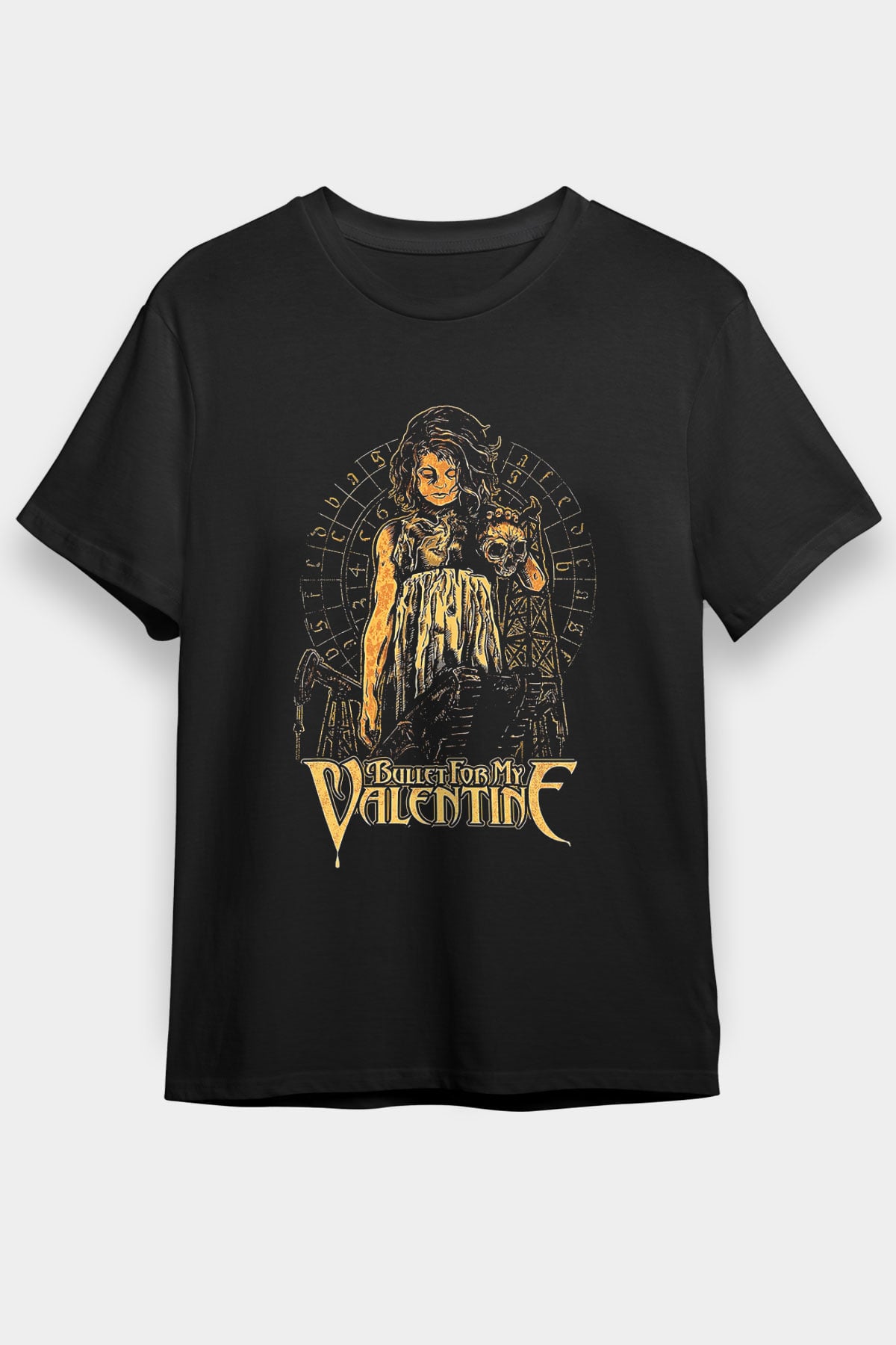 Bullet for My Valentine Siyah Unisex Tişört T-Shirt - TişörtFabrikası