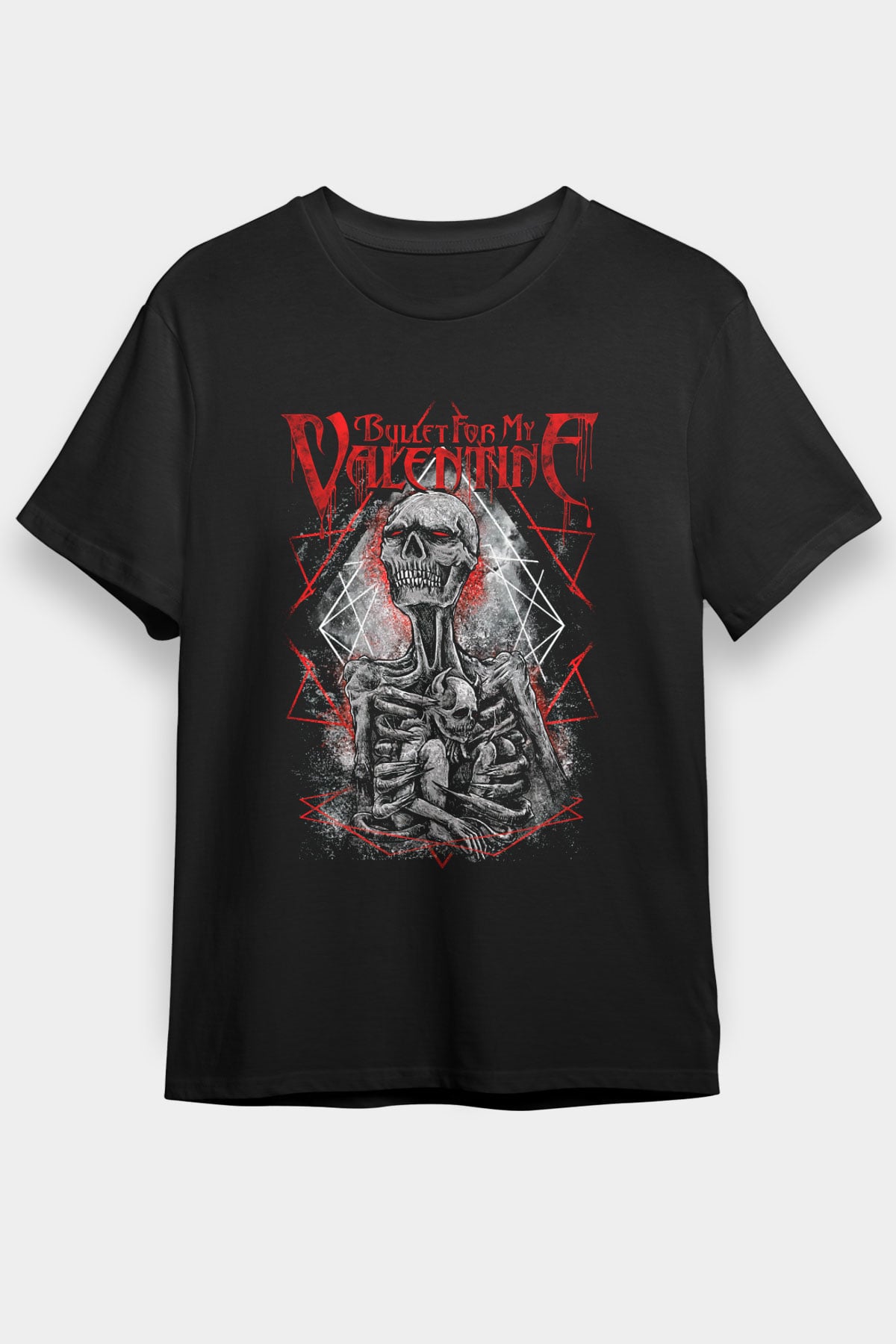 Bullet for My Valentine Siyah Unisex Tişört T-Shirt - TişörtFabrikası
