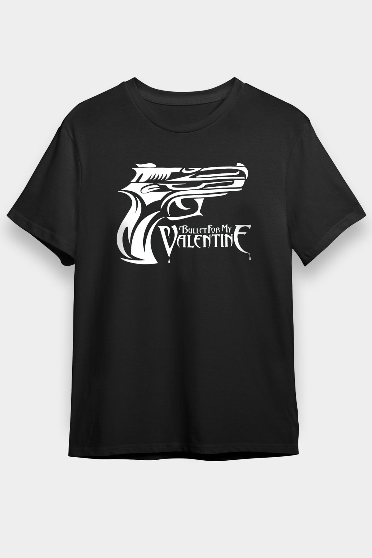 Bullet for My Valentine Siyah Unisex Tişört T-Shirt - TişörtFabrikası