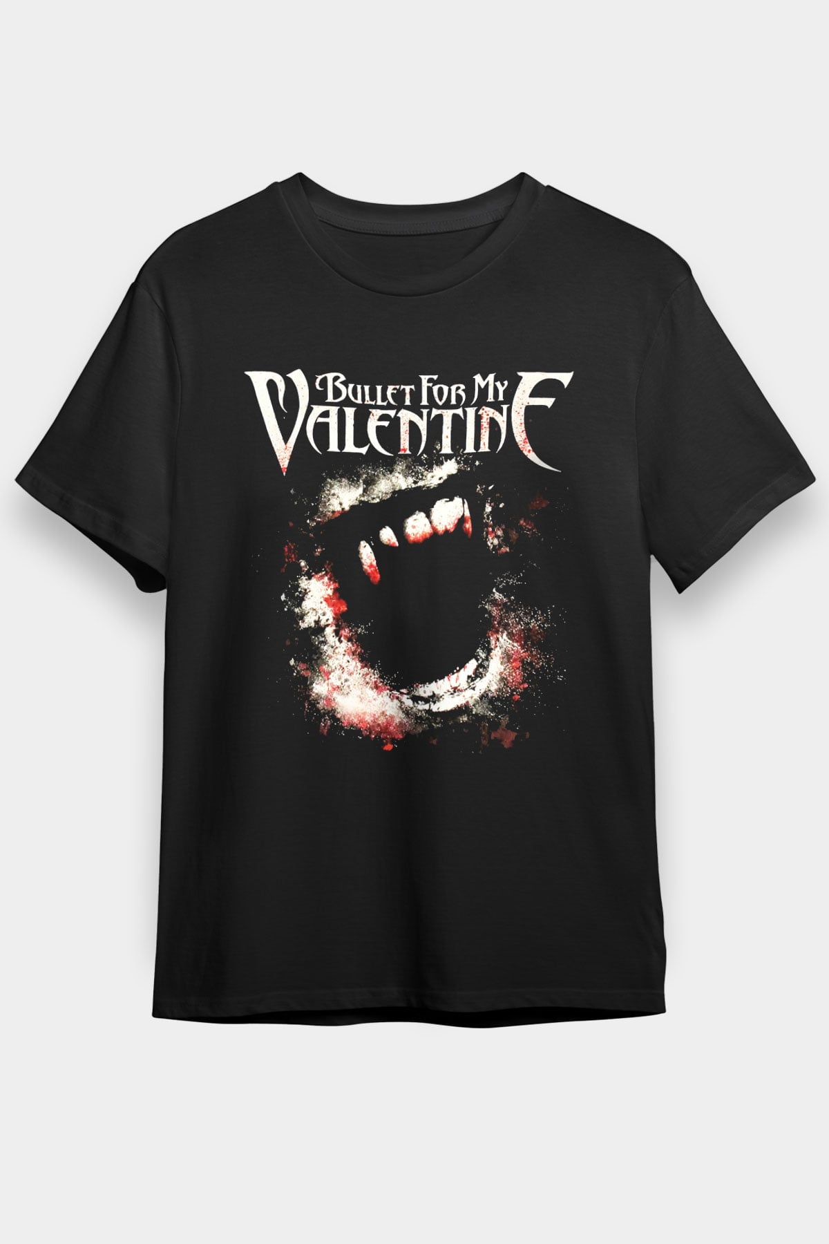 Bullet for My Valentine Siyah Unisex Tişört T-Shirt - TişörtFabrikası
