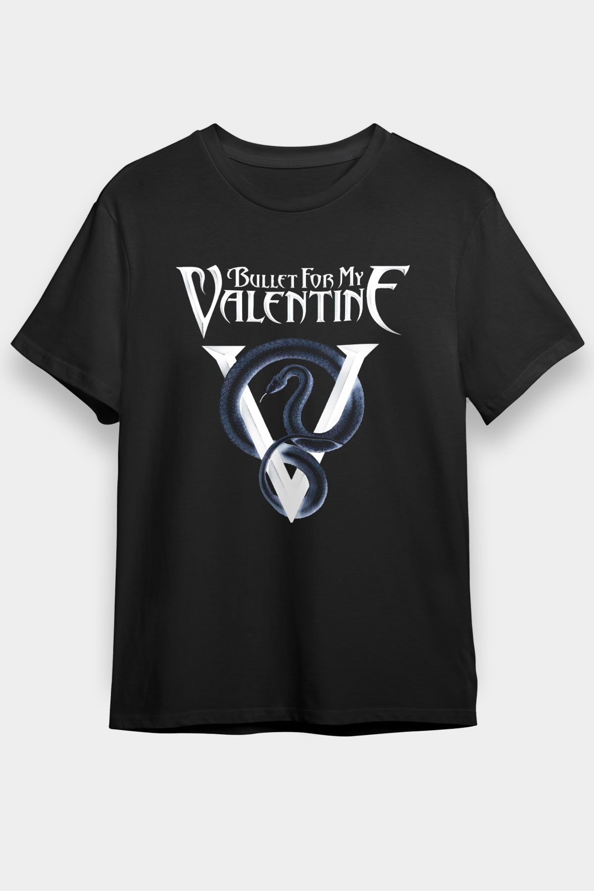Bullet for My Valentine Siyah Unisex Tişört T-Shirt - TişörtFabrikası
