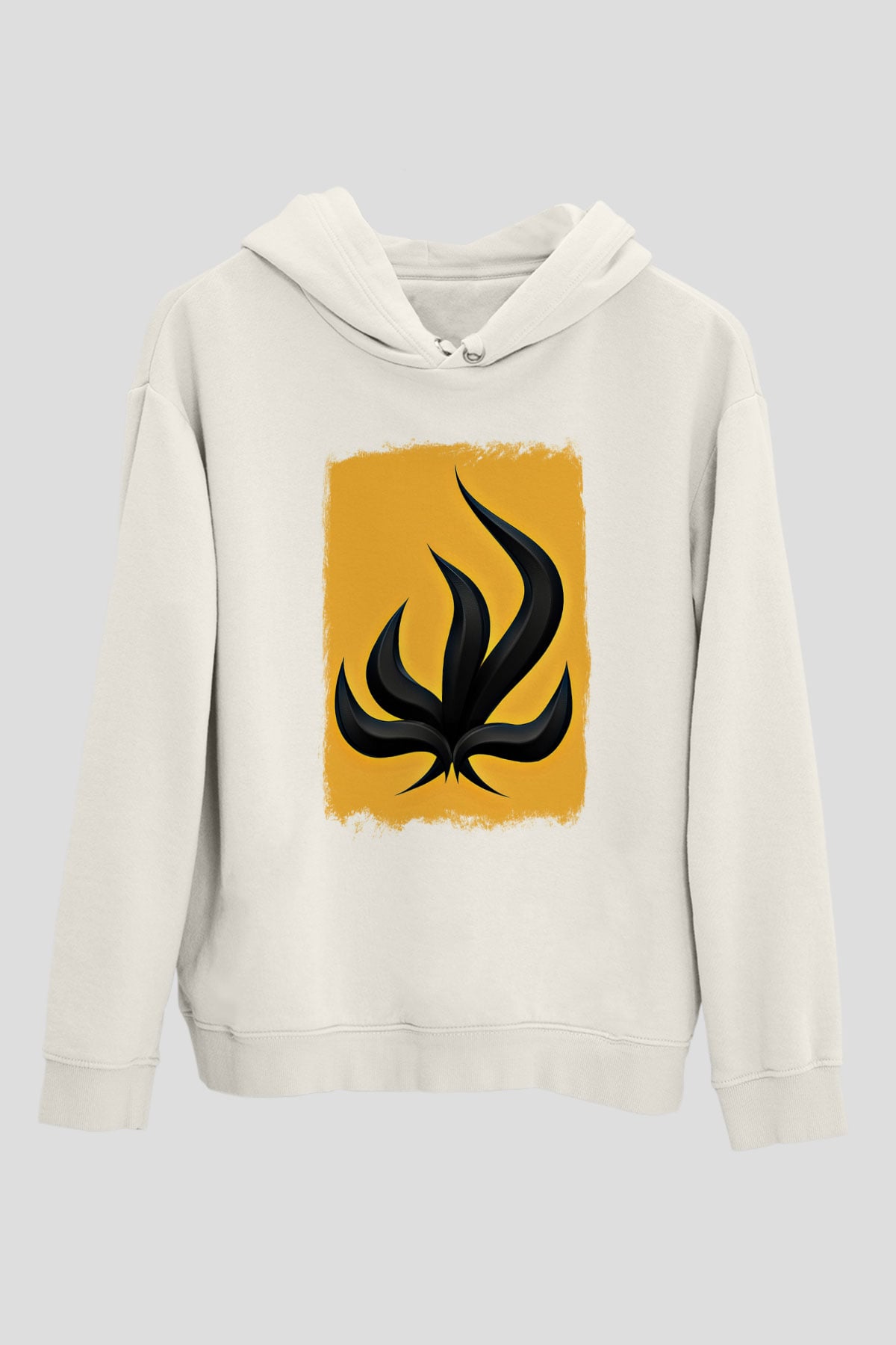 Bury Tomorrow Baskılı Unisex Beyaz Hoodie