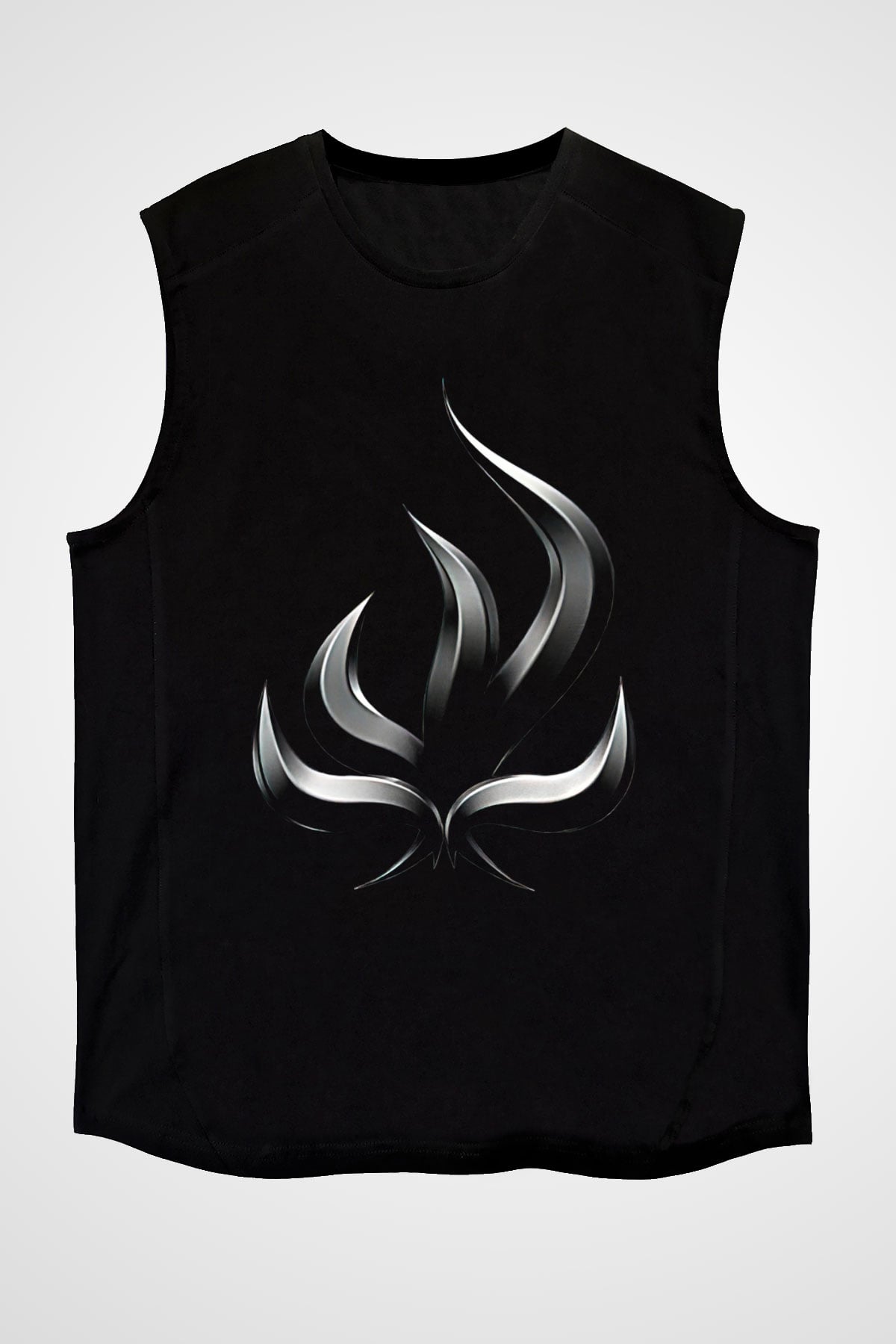 Bury Tomorrow Baskılı Unisex Siyah Kolsuz Tişört - Tshirt