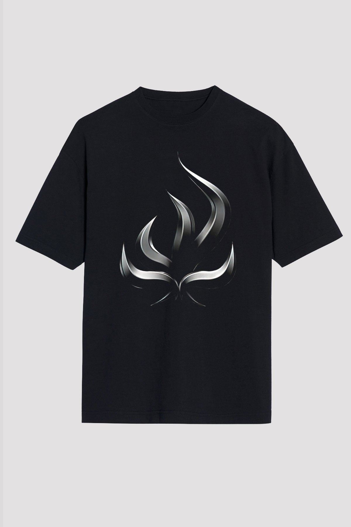 Bury Tomorrow Baskılı Unisex Siyah Oversize Tişört - Tshirt
