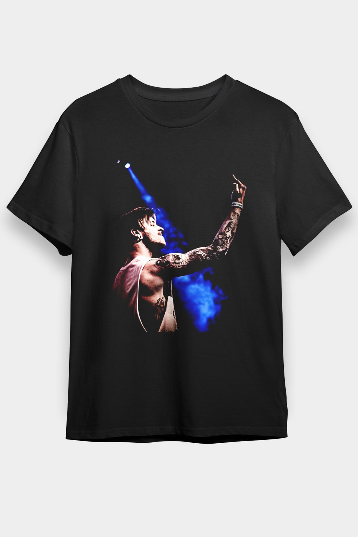 Bury Tomorrow Baskılı Unisex Siyah Tişört - Tshirt
