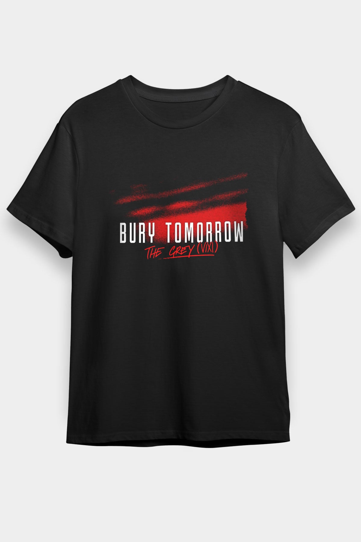 Bury Tomorrow Baskılı Unisex Siyah Tişört - Tshirt