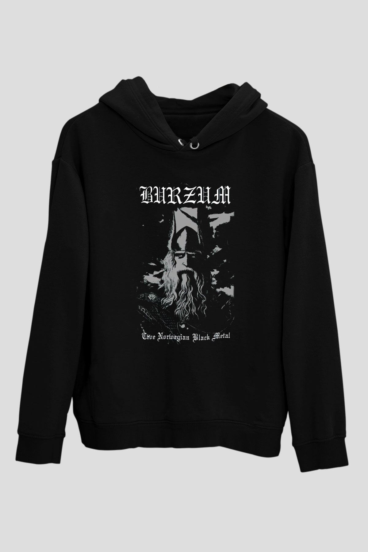 Burzum Siyah Unisex Hoodie