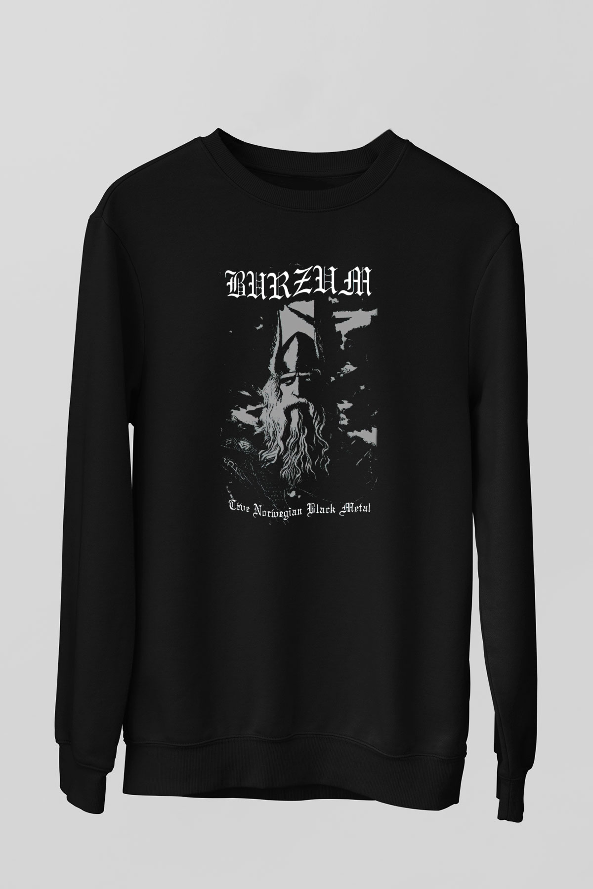 Burzum Siyah Unisex Sweatshirt