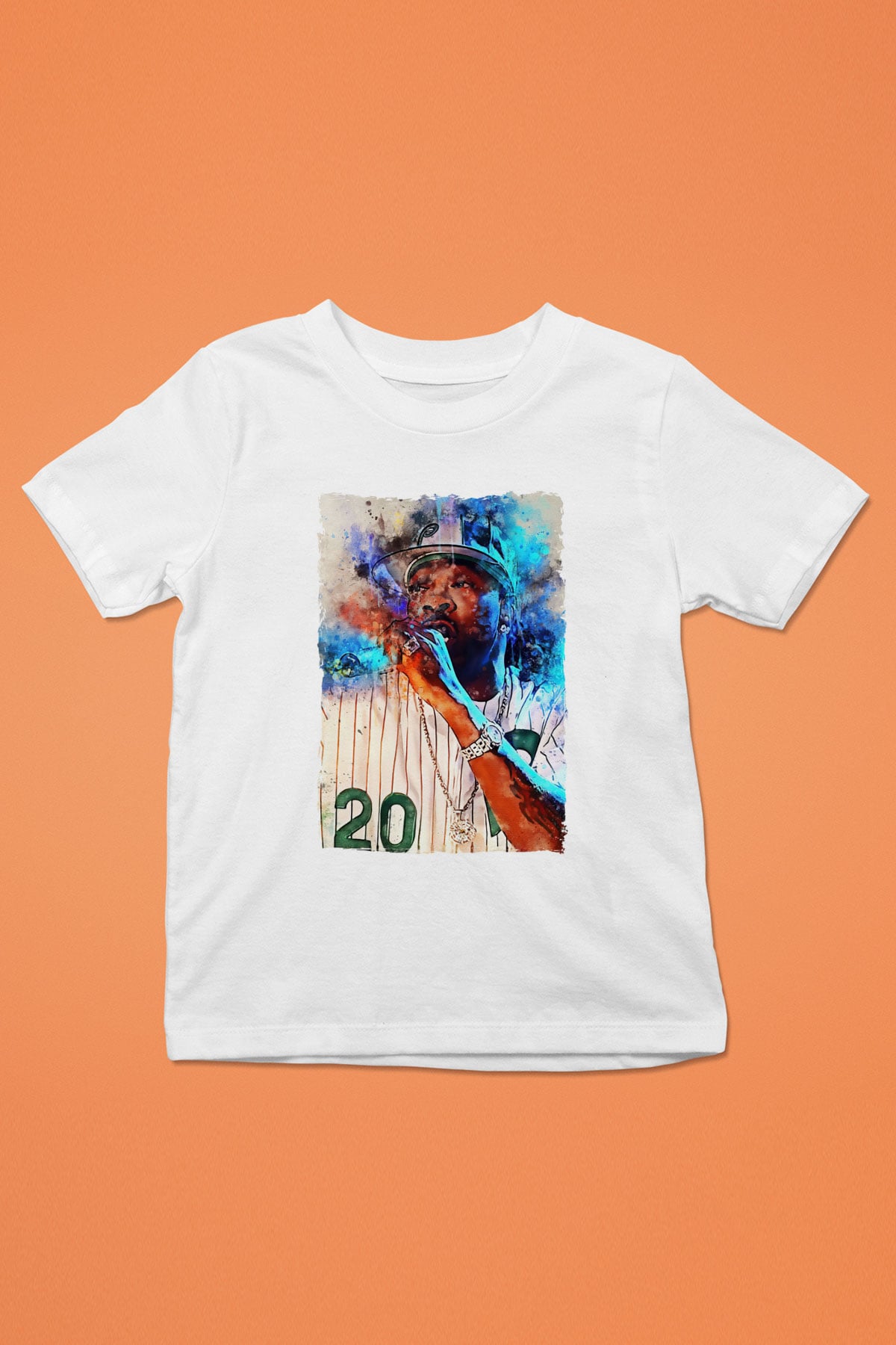 Busta Rhymes Beyaz Unisex Çocuk Tişört