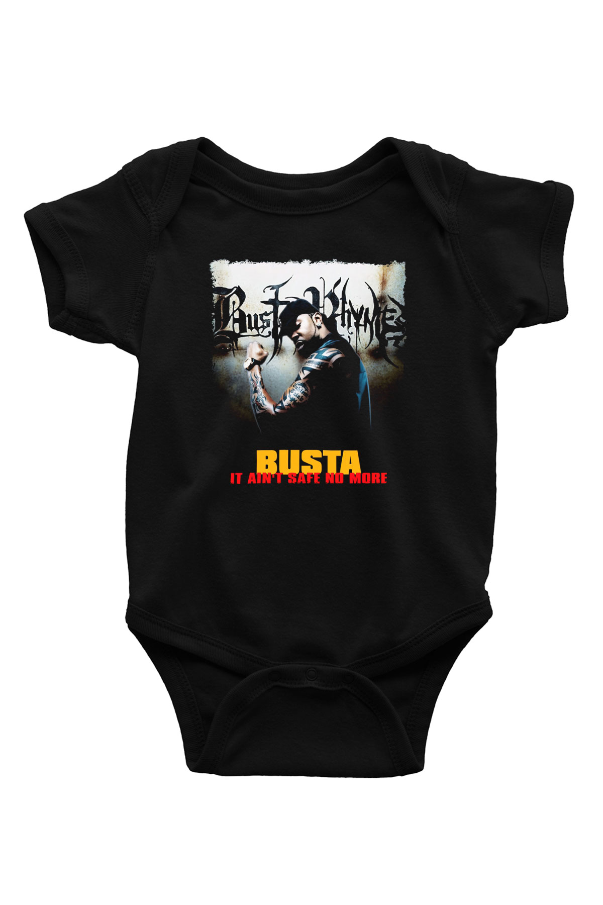 Busta Rhymes Siyah Bebek Body - Zıbın