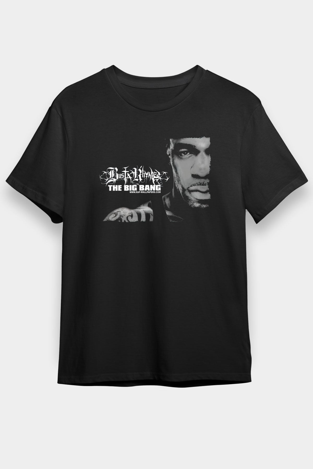 Busta Rhymes Siyah Unisex Tişört T-Shirt - TişörtFabrikası