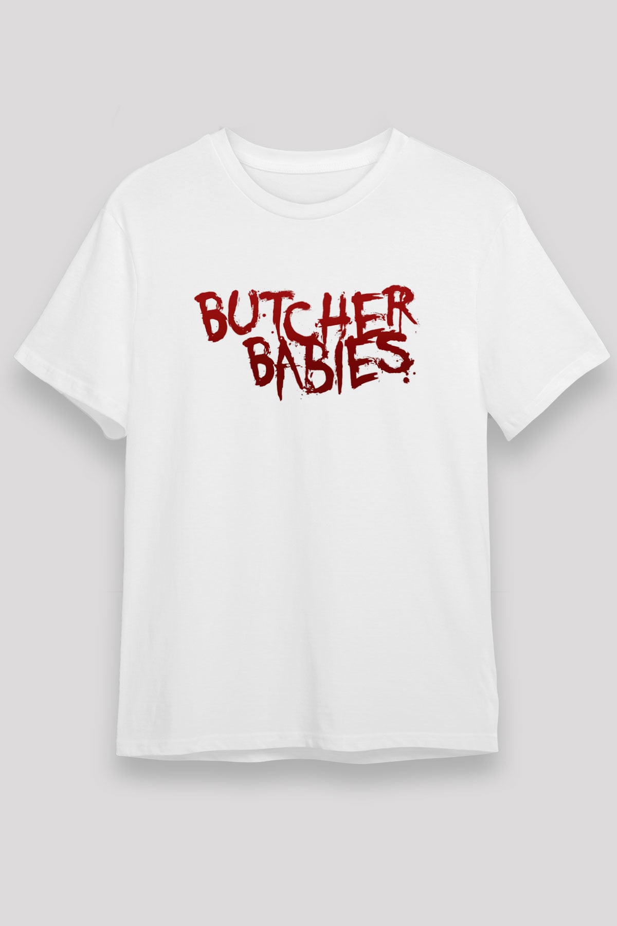Butcher Babies Beyaz Unisex Tişört T-Shirt - TişörtFabrikası