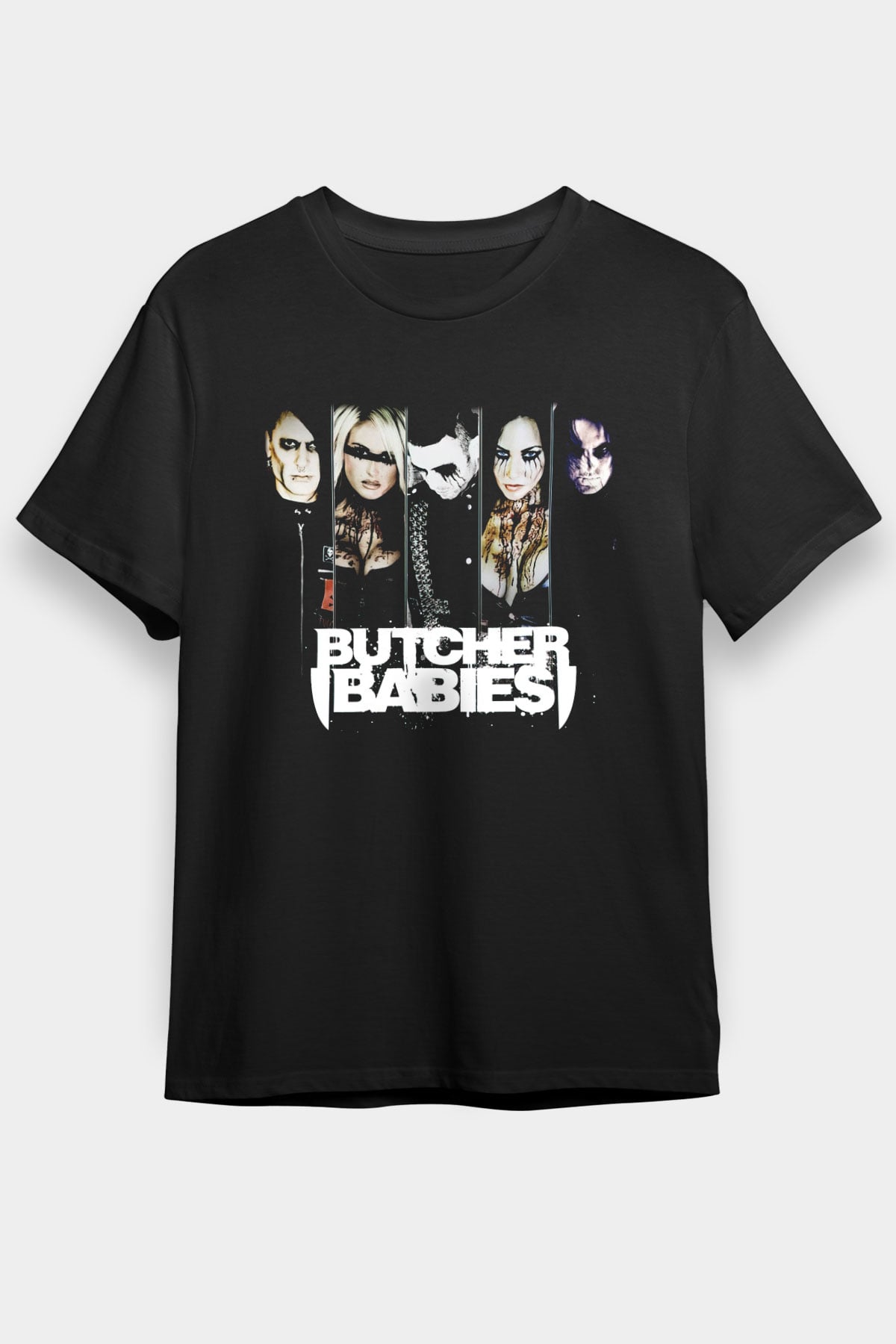 Butcher Babies Siyah Unisex Tişört T-Shirt - TişörtFabrikası