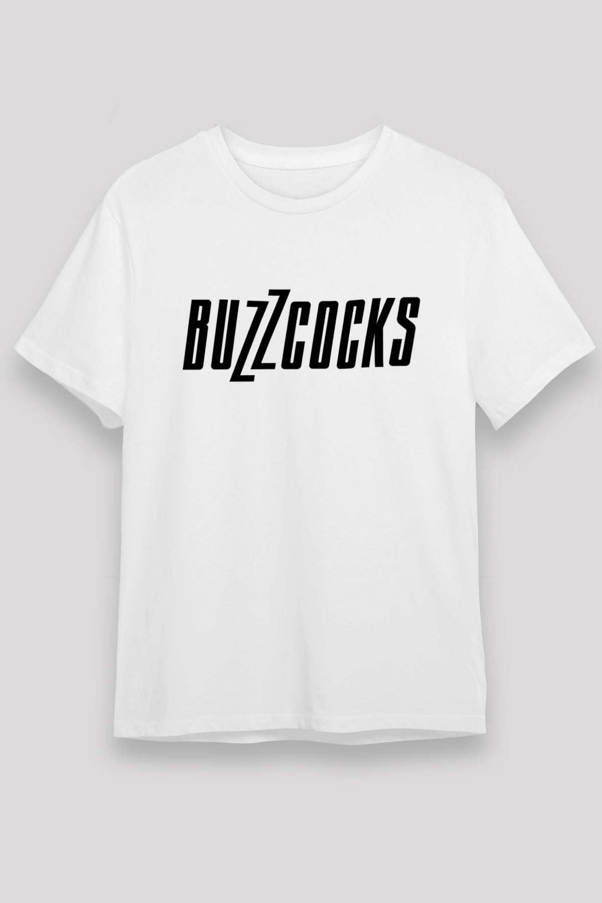 Buzzcocks Beyaz Unisex Tişört T-Shirt - TişörtFabrikası