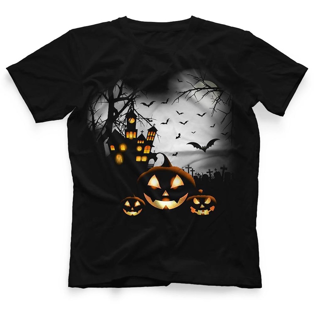 Cadılar Bayramı (Halloween) Çocuk Tişörtü Çocuk T-Shirt ACOZG28