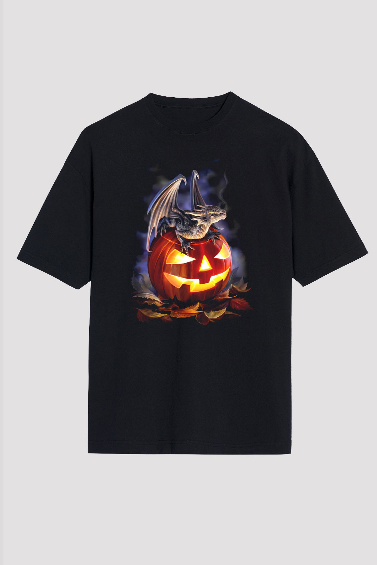Cadılar Bayramı-Halloween Siyah Unisex Tişört T-Shirt - TişörtFabrikası